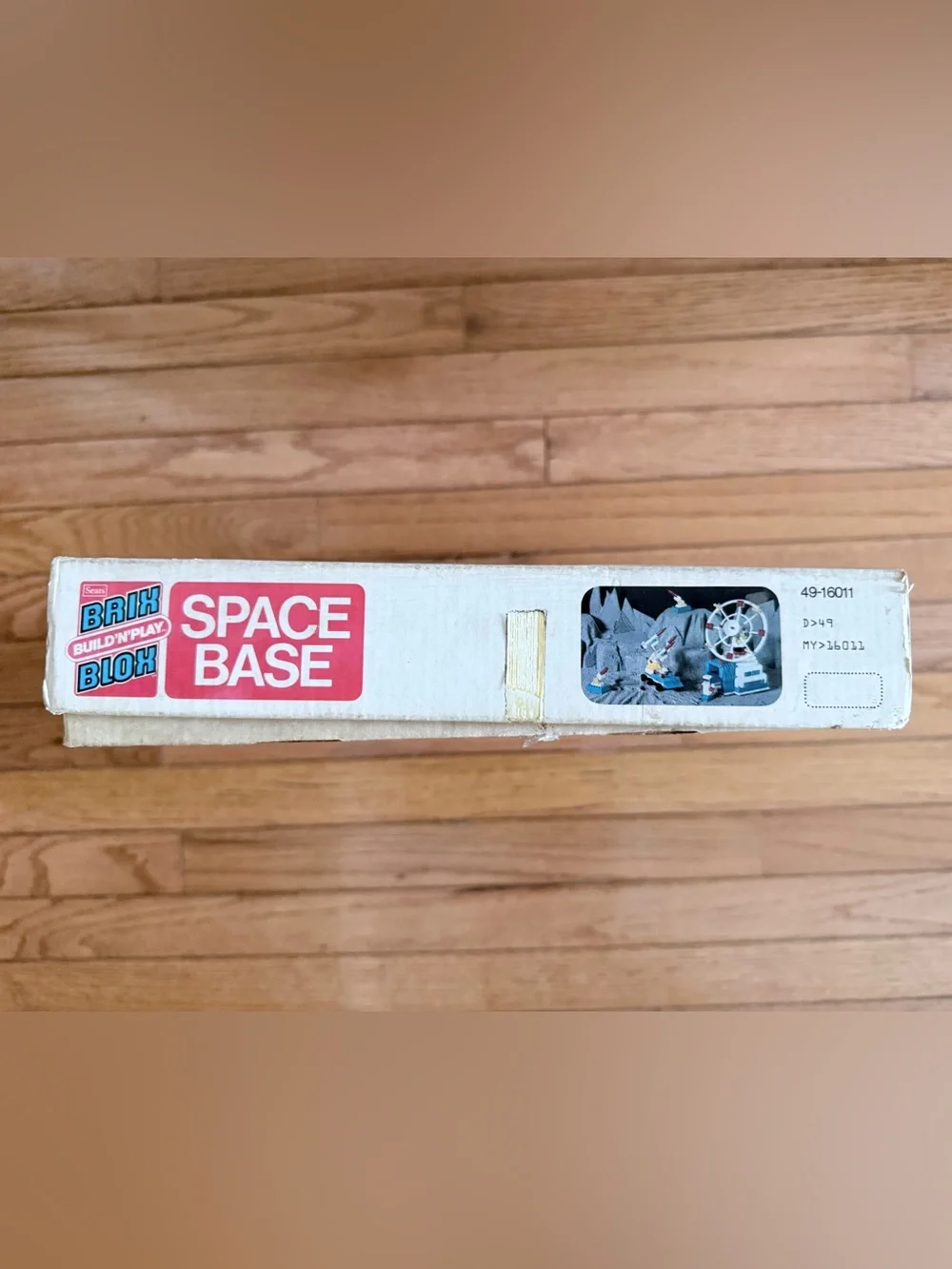 Vintage Sears Brix Blox Space Base Building Set 49-16011 Over 520 Pcs, Huge